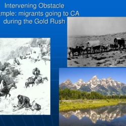 Migration ppt presentation rush gold chapter powerpoint intervening migrants going during ca