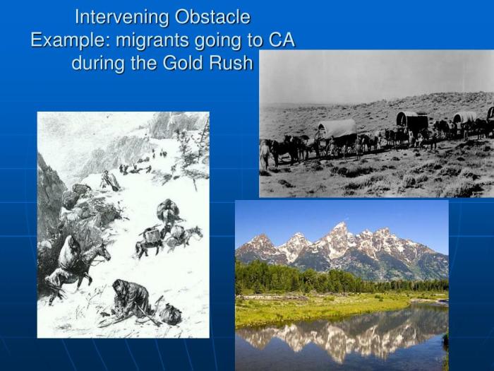 Migration ppt presentation rush gold chapter powerpoint intervening migrants going during ca